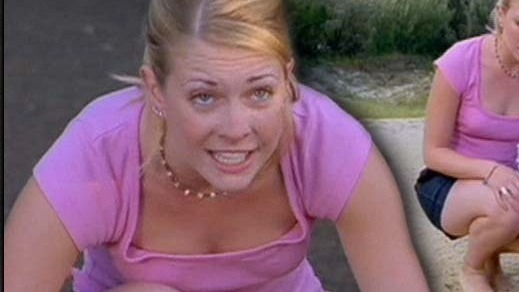 Sexiest Melissa Joan Hart Scene in Sabrina, Down Under. Sexy, SFW, beach. 564187