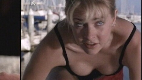 Sexiest Melissa Joan Hart Scene in Two Came Back. Sexy, SFW, black bikini. 580789