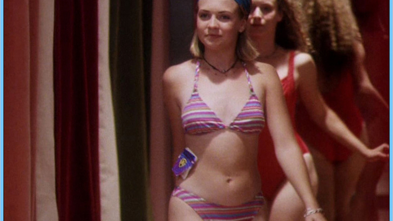 Hottest Melissa Joan Hart Scene in Sabrina, the Teenage Witch. Bikini, SFW, blonde. 582062