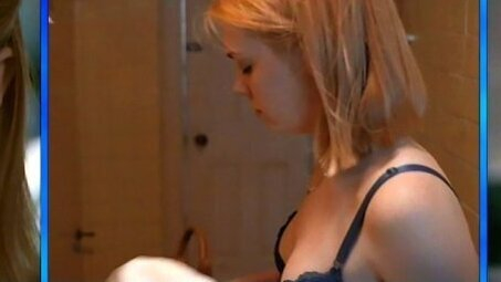 Hottest Melissa Joan Hart Scene in Twisted Desire. Underwear, blonde, blue bra. 586844