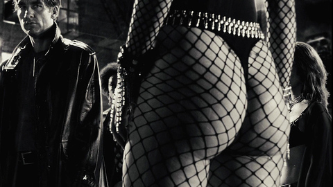 Sin City's Sexiest Scenes with Rosario Dawson. Thong, Sexy, black and white, black thong. 671916