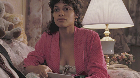 Rosario Dawson in Killshot (2008) Underwear Black Black Curly Hair 694903