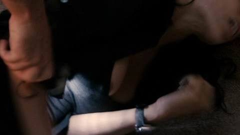 Rosario Dawson Naked as Talia Durham. Breasts, breast out of shirt, getting tased. 815961