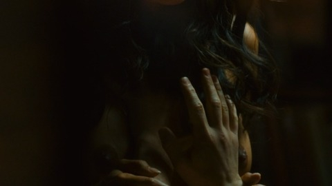 Rosario Dawson in Trance (2013) Breasts Breasts Brunette 830243