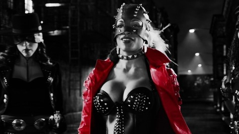 Hottest Rosario Dawson Scene in Sin City: A Dame to Kill For. Sexy, SFW, big breasts. 751820