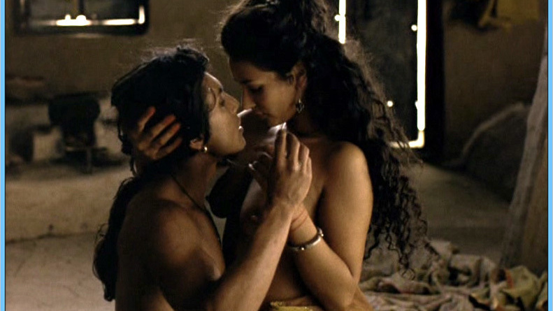 Indira Varma Nude in Kama Sutra: A Tale of Love. Breasts, Indian, black hair. 537874