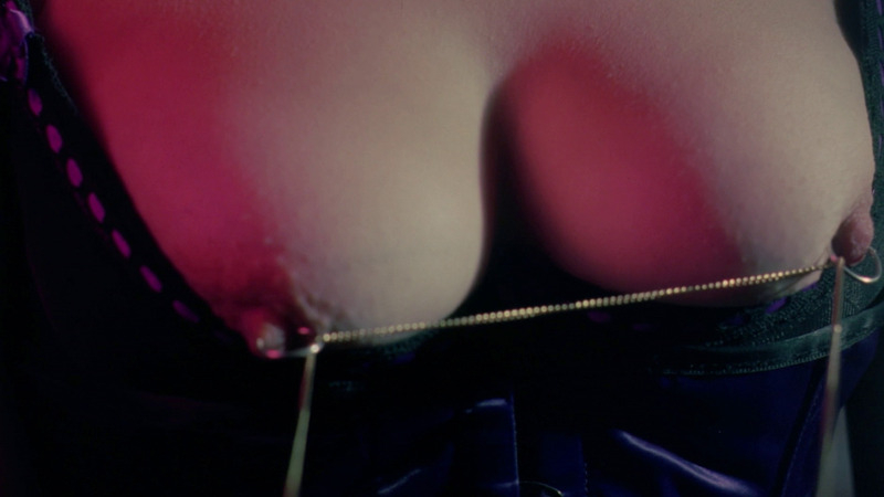 Guinevere Turner Nude in Preaching to the Perverted. Breasts, close up, nipple piercings. 789064