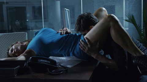 Hottest Charisma Carpenter Scene in Bound. Sexy, big breasts, blue dress. 755516