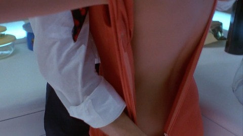 Cherry 2000's Sexiest Scenes with Pamela Gidley. Sexy, SFW, back exposed. 770286