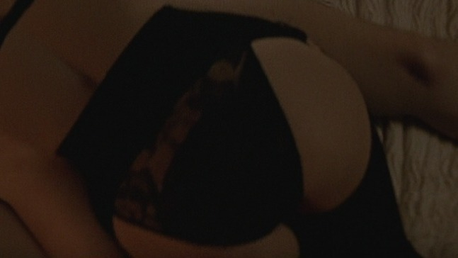 Patriot Games's Sexiest Scenes with Polly Walker. Underwear, bed, black bra. 732432