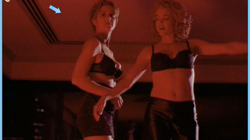 Late Last Night's Sexiest Scenes with Leah Lail. Underwear, SFW, black bra. 557166