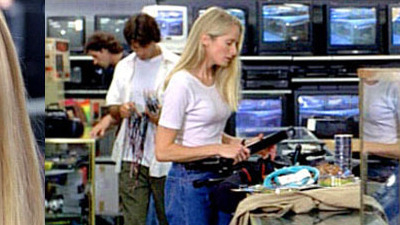 The Second Arrival's Sexiest Scenes with Jane Sibbett. Sexy, blonde, brushing hair. 561108