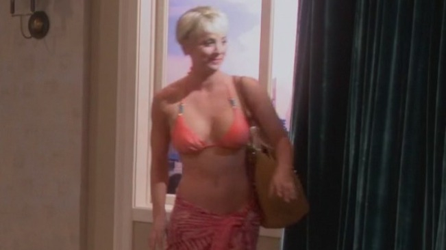 The Big Bang Theory's Sexiest Scenes with Kaley Cuoco. Bikini, SFW, blonde. 749196
