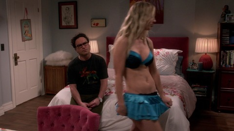 Hottest Penny Scenes. Underwear, blonde, cleavage. 859539