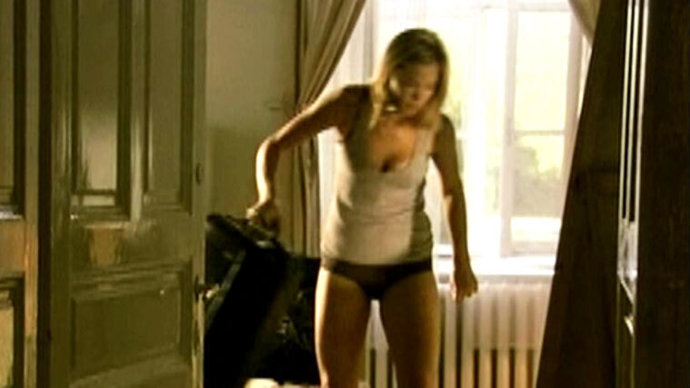 Sexiest Kristanna Loken Scene in Painkiller Jane. Underwear, SFW, black underwear. 652981