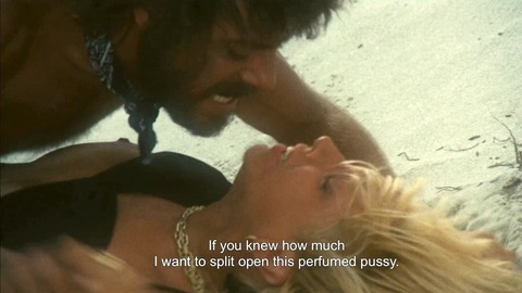 Mariangela Melato Naked in Swept Away. Breasts, beach, blonde. 820147