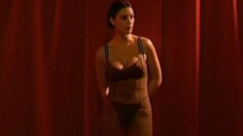 Hottest Laura Scenes. Underwear, on stage, sheer dress. 640161