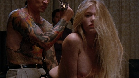 Renee Allman Naked in Showdown in Little Tokyo. Breasts, big breasts, blonde. 770563