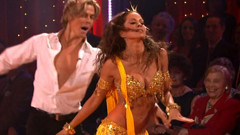 Sexiest Scenes of Herself from Dancing with the Stars. Sexy, SFW, arched back. 662879