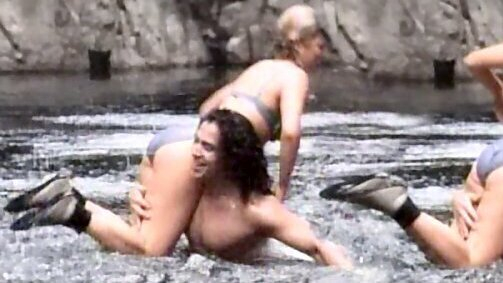 Hottest Charlotte Ross Scene in Fall Into Darkness. Bikini, SFW, blonde. 555290