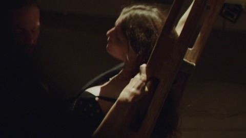Laetitia Casta in Una donna per amica (2014) Sexy Black Bra Brunette 755319