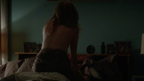 Sexiest Lina Bowman Scenes. Sexy, brunette, couple in bed. 772270