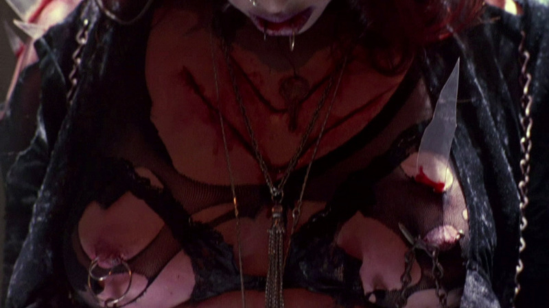 Melinda Clarke Naked in Return of the Living Dead Part III. Breasts, leather, nude. 802525