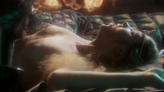 Katrine Boorman Naked in Excalibur. Breasts, brunette, couple in bed. 694141