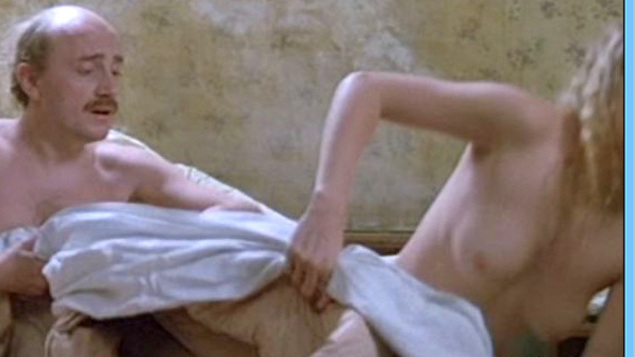 Katrine Boorman Nude as Katrina. Breasts, blonde, couple in bed. 579752