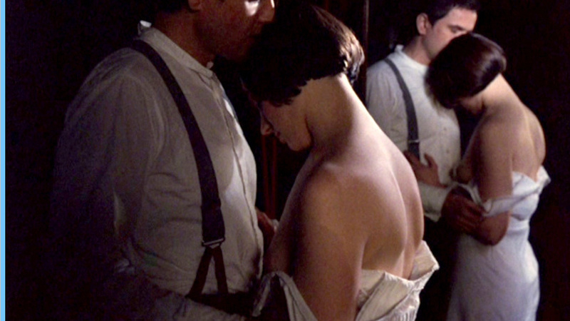 Amanda Ryan Nude in Britannic. Breasts, brunette, couple. 563050