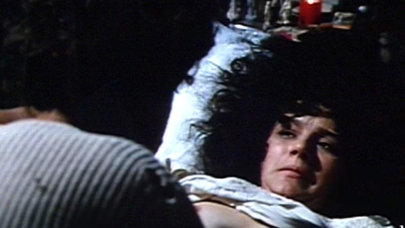 Agostina Belli Nude as Rosalia. Breasts, black hair, couple. 594860