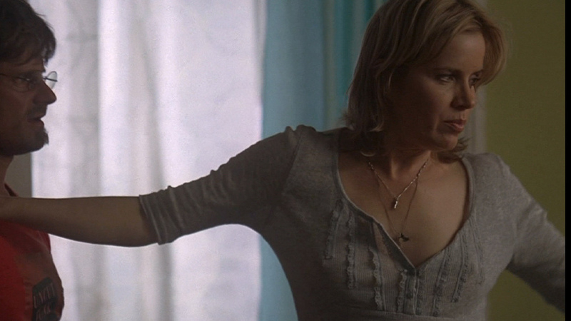 Hottest Kim Dickens Scene in Treme. Sexy, SFW, bathroom. 683426