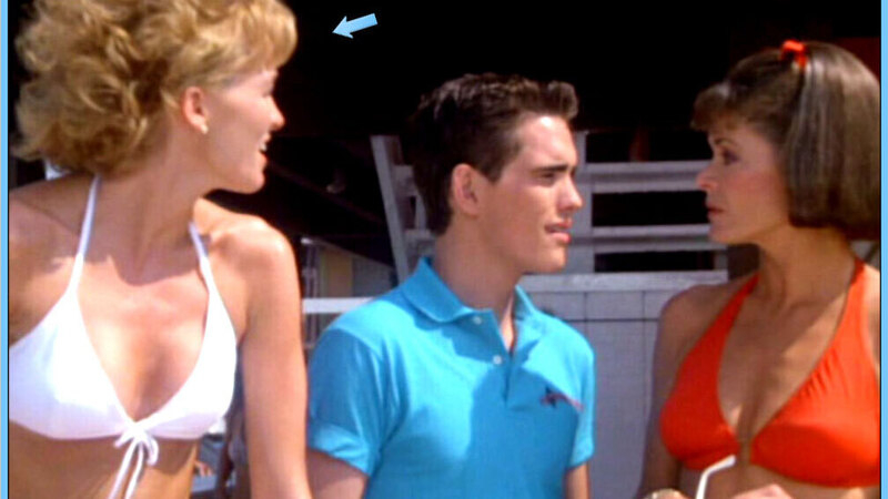 Sexiest Scenes of Carla Samson from The Flamingo Kid. Bikini, SFW, white swimsuit. 622073