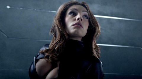 Kelly Brook in Metal Hurlant Chronicles (2012-2014) Sexy Big Breasts Black Leather Jacket 761884