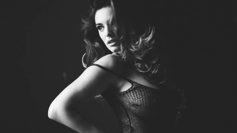 Kelly Brook - 2015 Calendar Behind the Scenes's Sexiest Scenes with Kelly Brook. Sexy, SFW, black and white. 751752