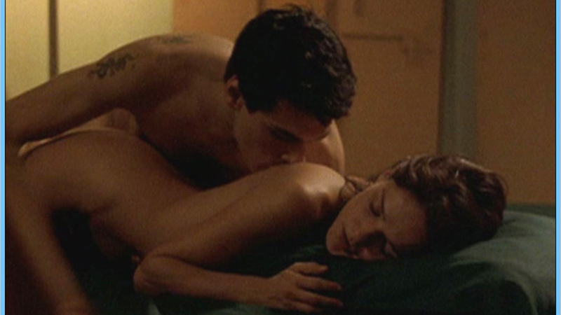 Sexiest Chiara Caselli Scene in Sleepless. Sexy, brunette, couple in bed. 594253