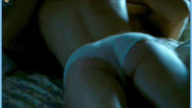 The Amityville Horror's Sexiest Scenes with Melissa George. Underwear, back exposed, couple in bed. 620418