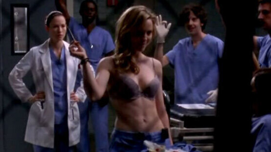 Hottest Melissa George Scene in Grey's Anatomy. Underwear, SFW, clevage. 662282