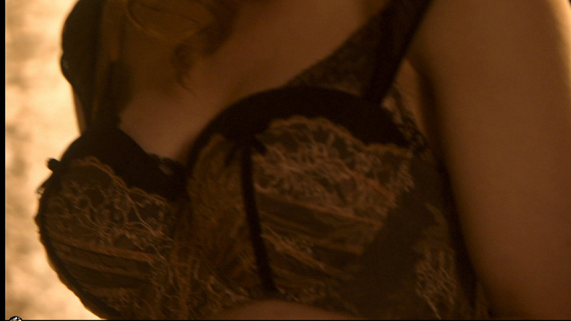 Sexiest Clara Scenes. Sexy, SFW, black and white lace bra. 685762
