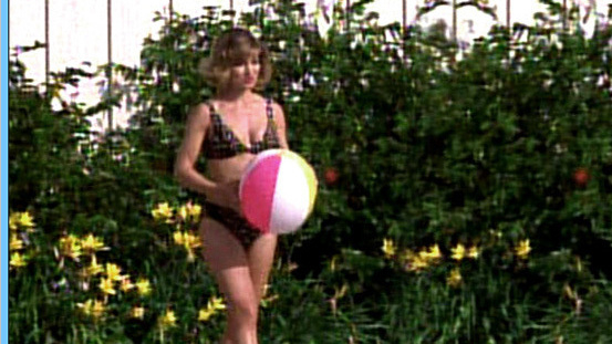 Sexiest Scenes of Swimming Pool Girl from Breast Men. Bikini. 545459