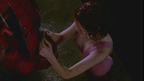 Kirsten Dunst in Spider-Man (2002) Sexy Alley Big Breasts 689148