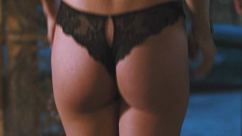Eliza Dushku in Nobel Son (2007) Thong Black Lace Thong Black Thong 749376