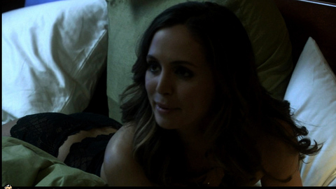 Eliza Dushku in Dollhouse (2009) Underwear Black Panties Black Tank Top 678547