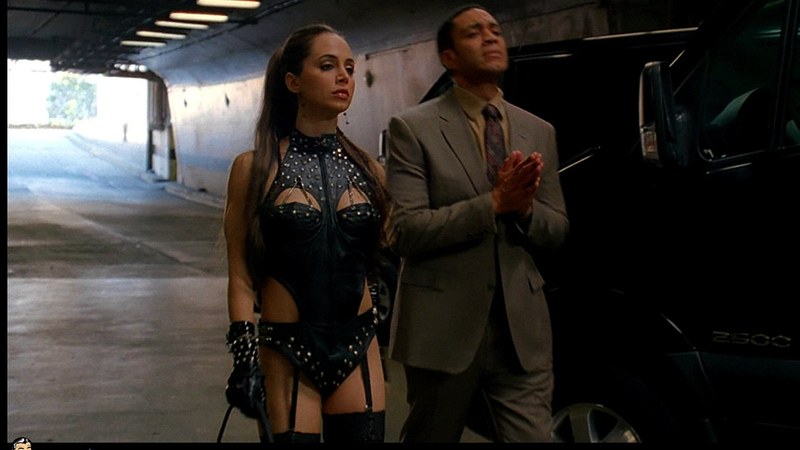 Sexiest Eliza Dushku Scene in Dollhouse. Sexy, black corset, black lingerie. 669607