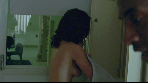 Megan Paige from The Alphabet Killer Naked. Breasts, brunette, hospital. 678605