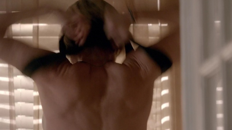 Sexiest Kathleen Robertson Scene in Murder in the First. Sexy, SFW, back exposed. 740917