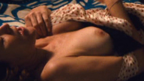 Valeria Bruni Tedeschi Nude as Louise Rossi Levi. Breasts, bed, brunette. 737066
