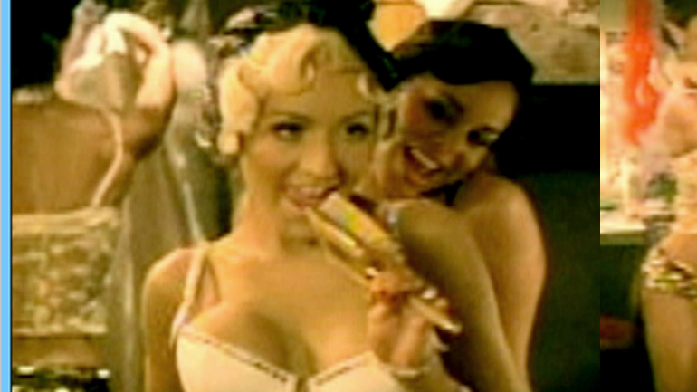 Sexiest Christina Aguilera Scene in Ain't No Other Man. Sexy, SFW, blonde. 635101