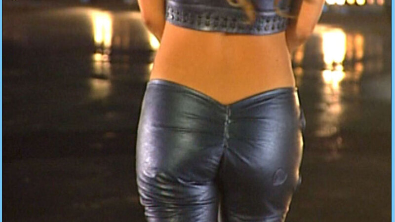 Hottest Jessica Simpson Scene in Jessica Simpson: Dream Chaser. Sexy, SFW, leather pants. 597236