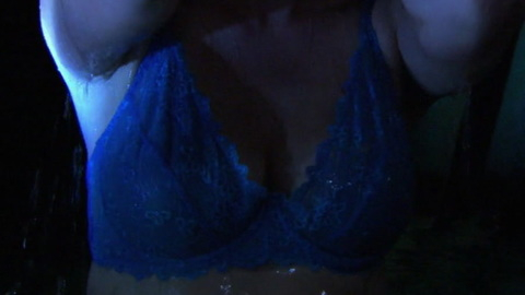 Stargate: Atlantis's Sexiest Scenes with Amanda Tapping. Underwear, SFW, blue bra. 879552